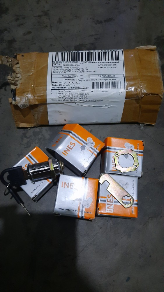 Kunci Camlock 30mm / Kunci Laci Lemari / Kunci Loker / Kunci Etalase Merk Weldom