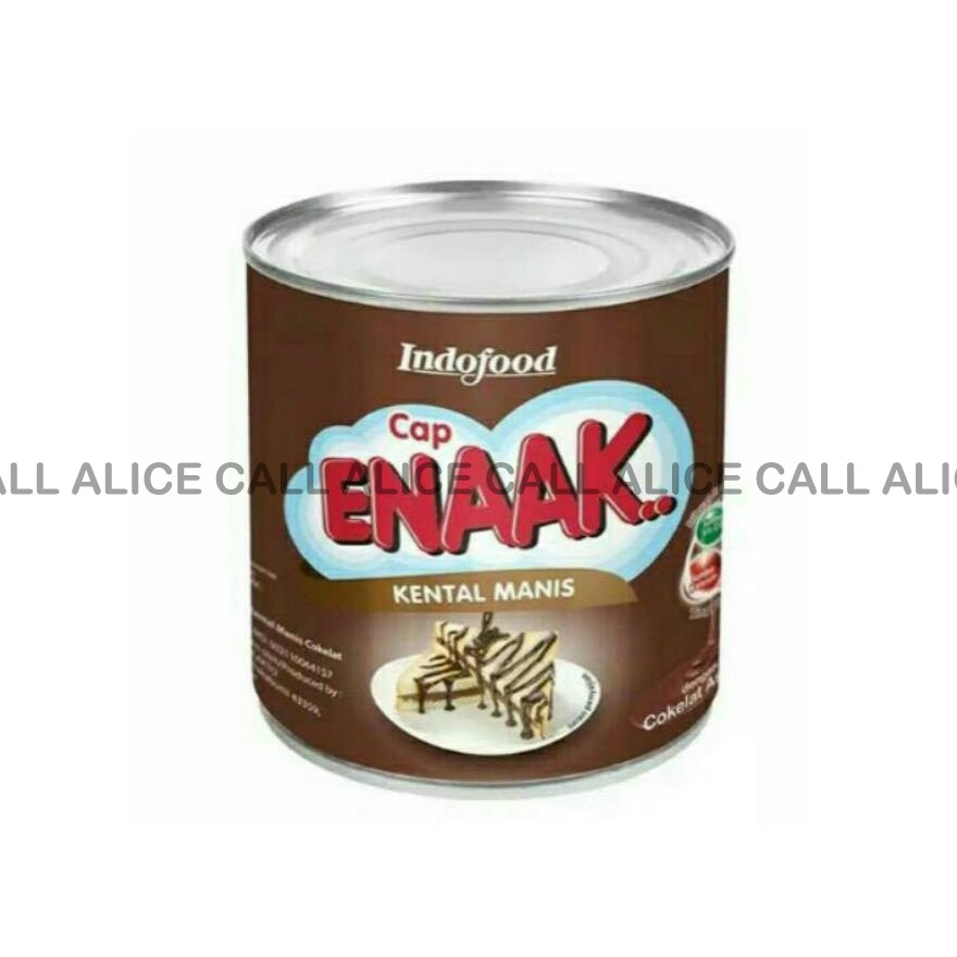 

INDOFOOD CAP ENAAK SUSU KENTAL MANIS COKELAT 370GR