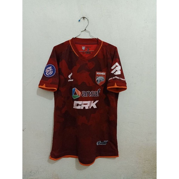 Jersey Borneo FC Home BRI Liga 1 2021 Original Matchworn