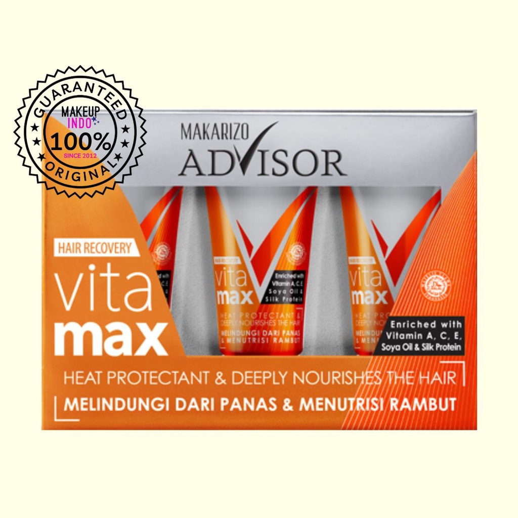Makarizo Advisor Hair Recovery Vitamax 8 ml x 3 / Hair Mask
