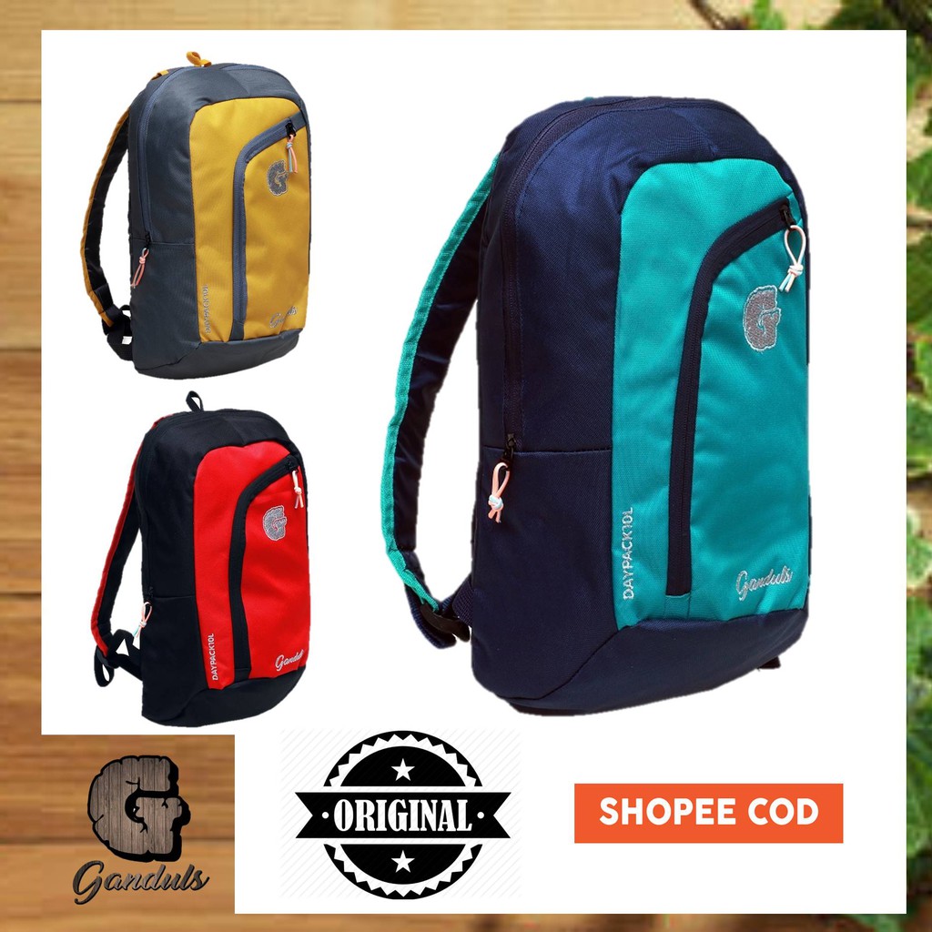 GANDULS - TAS RANSEL PRIA MULTICOLOUR TAS RANSEL WANITA TAS SEPEDA TAS FUTSAL ORIGINAL MURAH