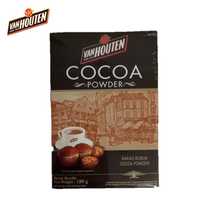 

van houten cocoa powder 180 gr cokelat bubuk