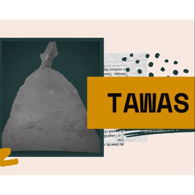 TAWAS/ ALUMUNIUM SULFATE POWDER 1KG