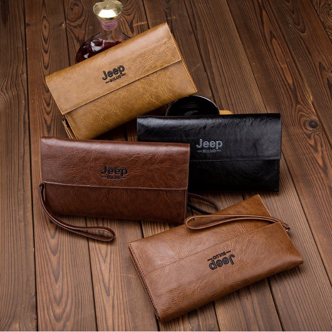 Masterbag - Dompet Clutch Jeep Buluo / Classic Leather Jeep Buluo Wallet