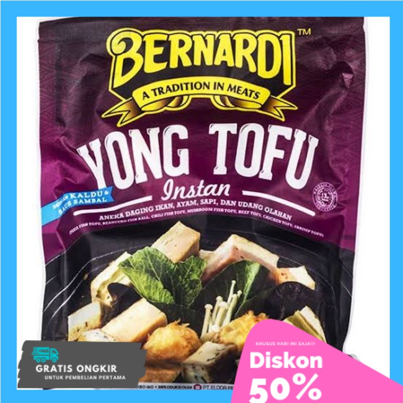 

Bernardi Yong Tofu Instan - berat 300 gr