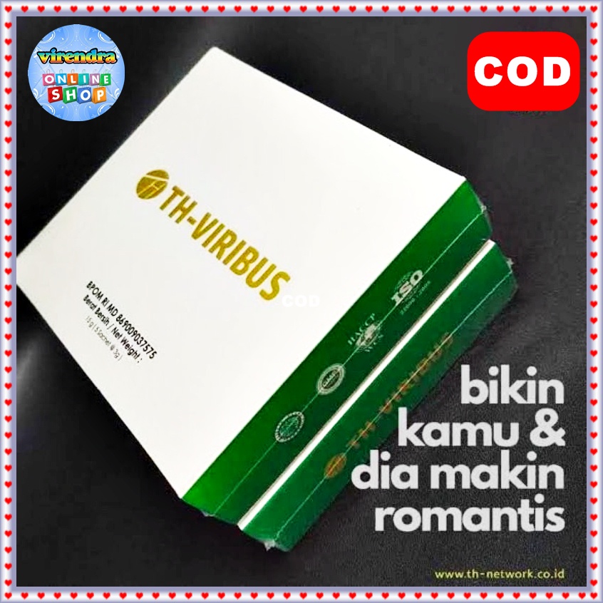 TH Viribus Suplemen Penambah Stamina Original (1 Box isi 5 Sachet)