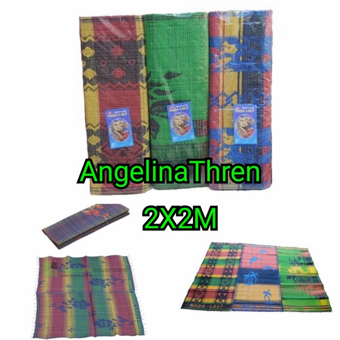 Tikar Piknik - Tikar Plastik Naga Laut - Tikar Lipat Plastik Kokoh