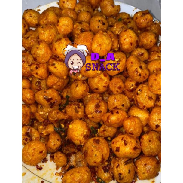 

Cimol crispy pedas daun jeruk /cimol seblak /Cimol kering