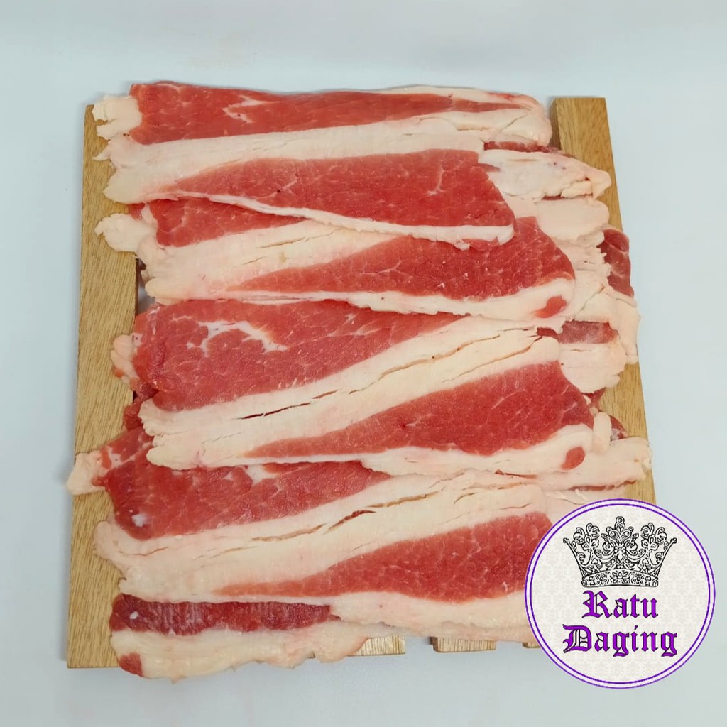 

Aust Shortplate / Daging Sapi Slice Shortplate @500@gr