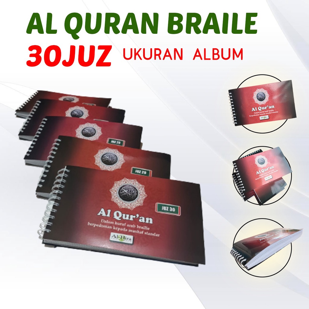 Alquran Braille 30 Juz Lengkap Dengan Terjemah
