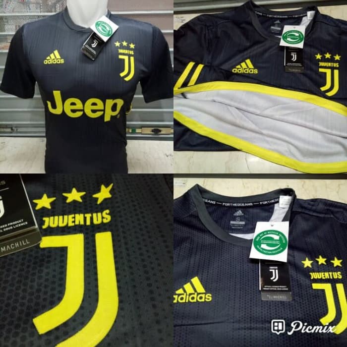 JERSEY BOLA JUVENTUS 3RD CLIMACHILL ADIZERO 2018/2019 GRADE ORI