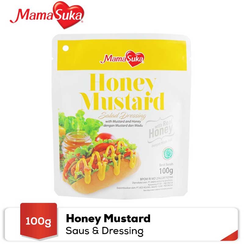 

MamaSuka Saus & Dressing Honey Mustard Pouch 100 g