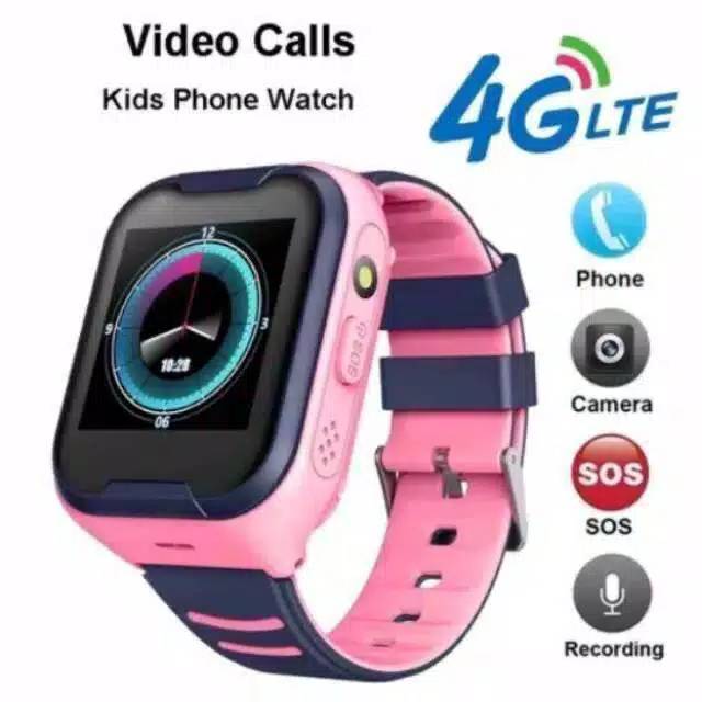 (Bisa Video Call) 4G Jam Tangan Anak Z5 Video Call Garansi Resmi - F77