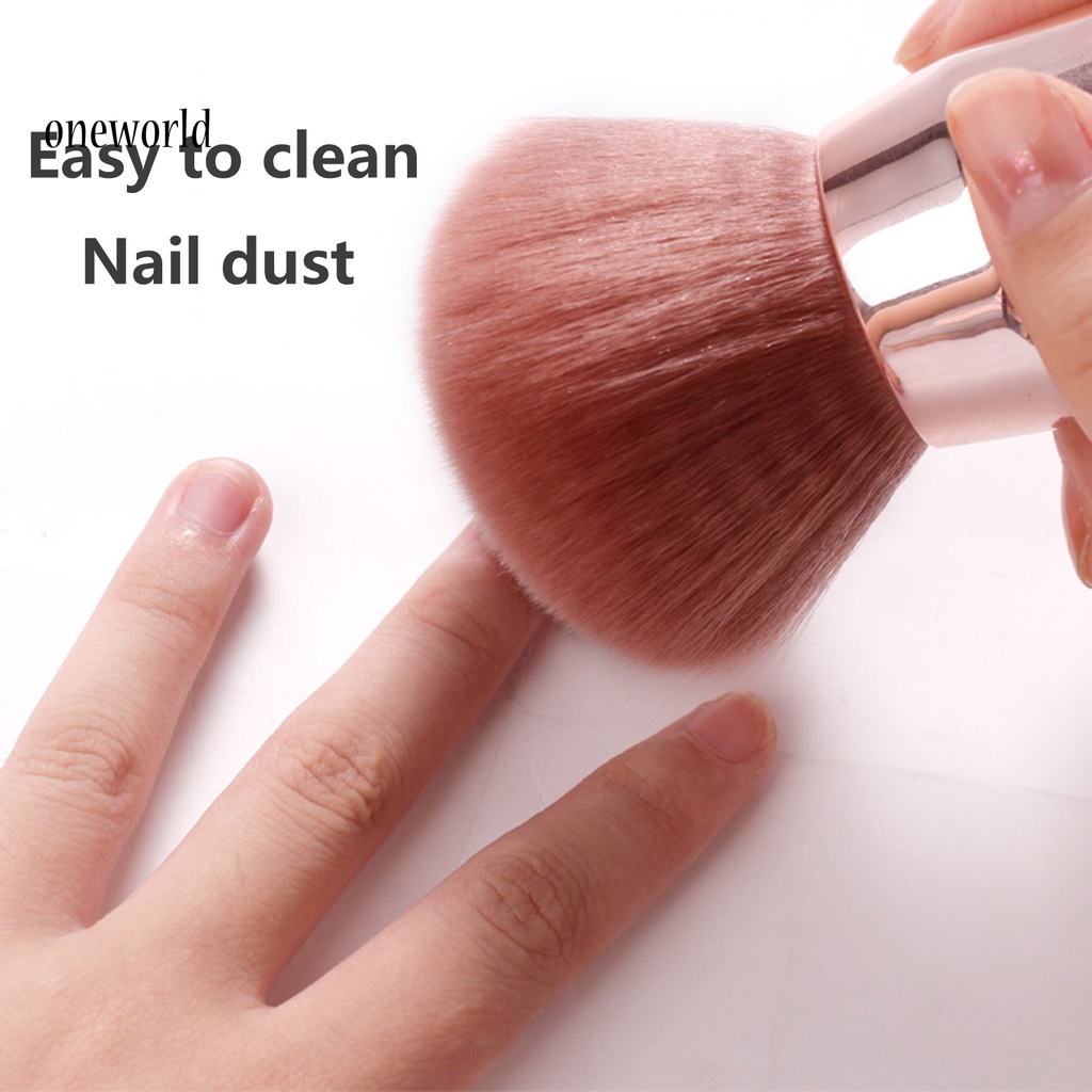 (ord) Kuas Pembersih Debu Kuku Bahan Nilon Untuk Manicure