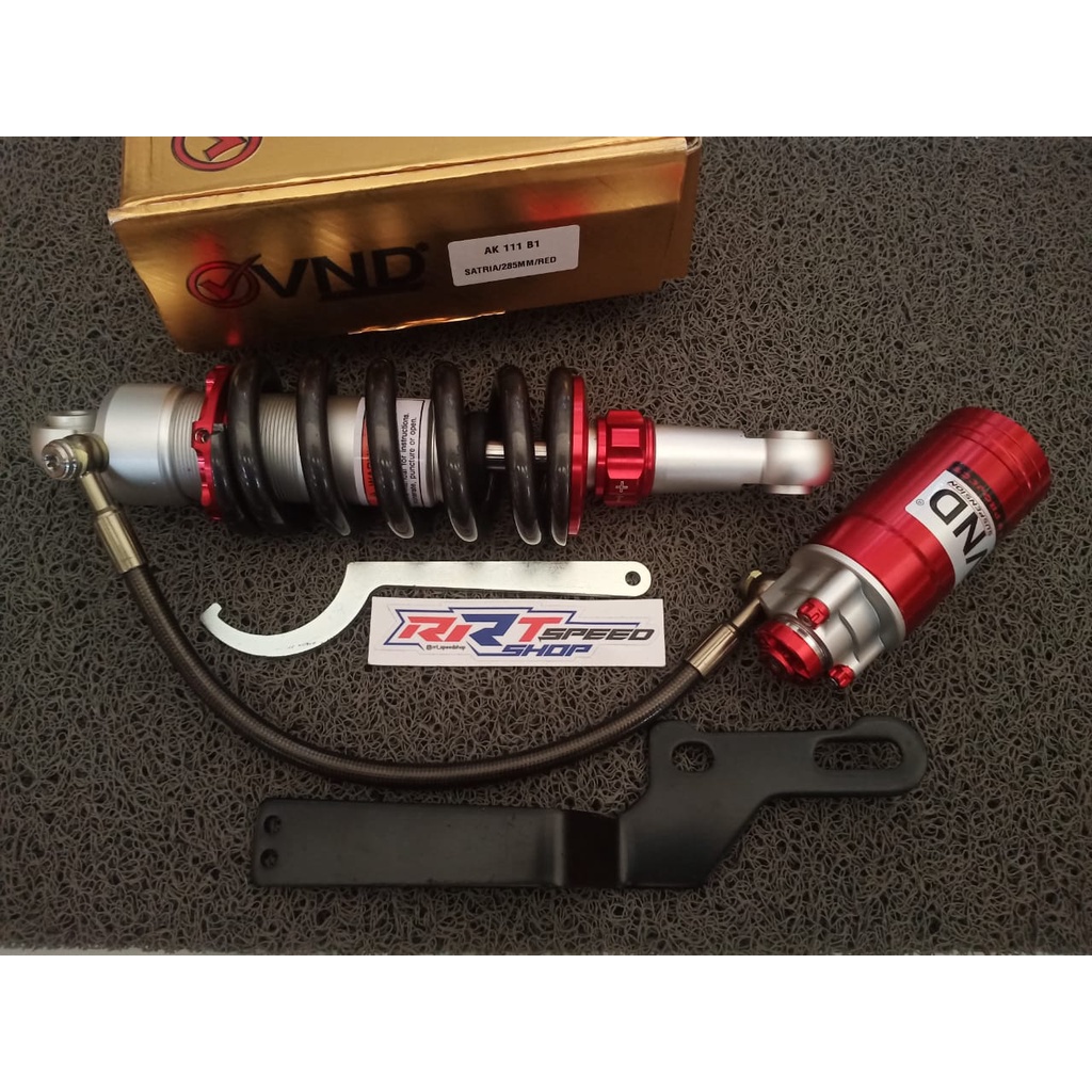 SHOCK SATRIA FU / RAIDER 285MM VND AK111 B1 RED &amp; GOLD TABUNG