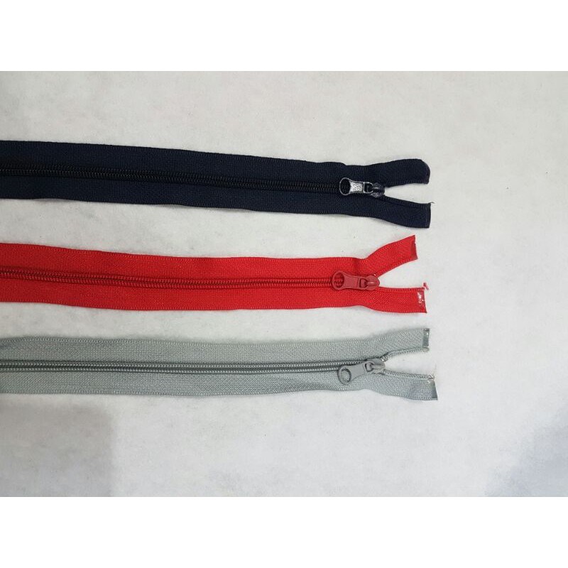 resleting jaket/resleting koil 65 cm (12pcs)