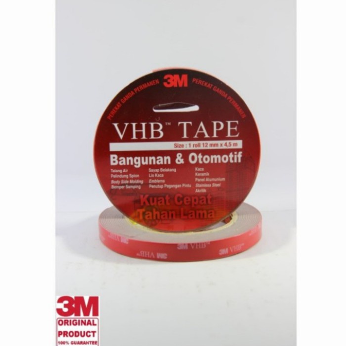 

Lucu Dabel Tape 3M Vhb 12Mm4,5Meter Limited