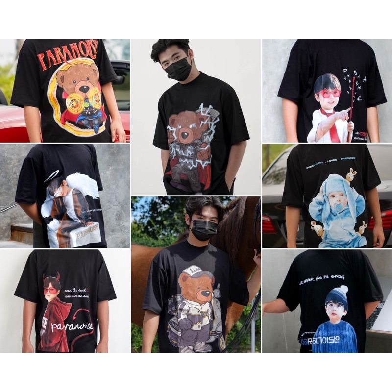 [ORIGINAL 100%] PARANOISE ALL VOLUME & VARIANT (PARANOISE TEE/KEMEJA/FLANNEL/HOODIE/KAOS) Coco.Big S