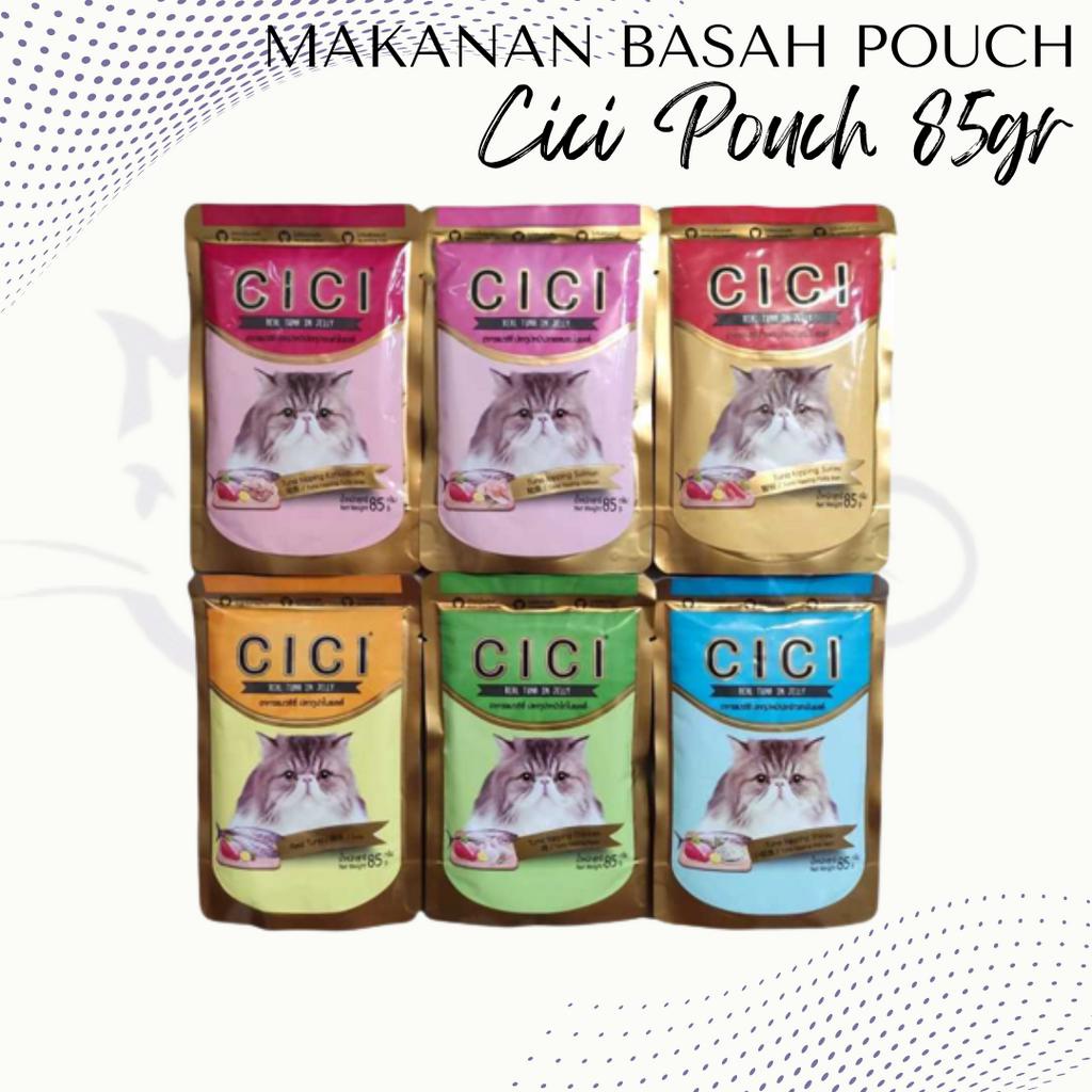 MAKANAN KUCING CICI POUCH 85 GR 85GR CATFOOD CATFOOD