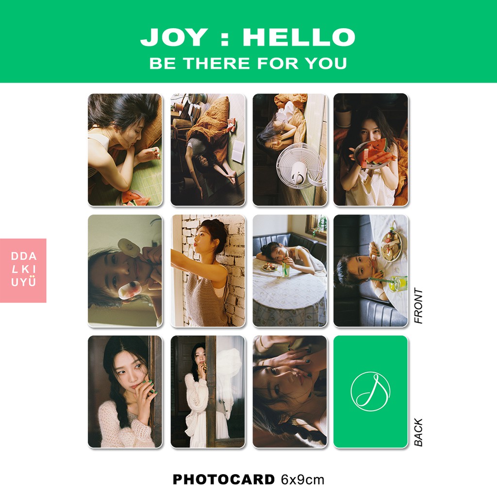 Red Velvet: JOY - photocard [HELLO] BE THERE FOR YOU