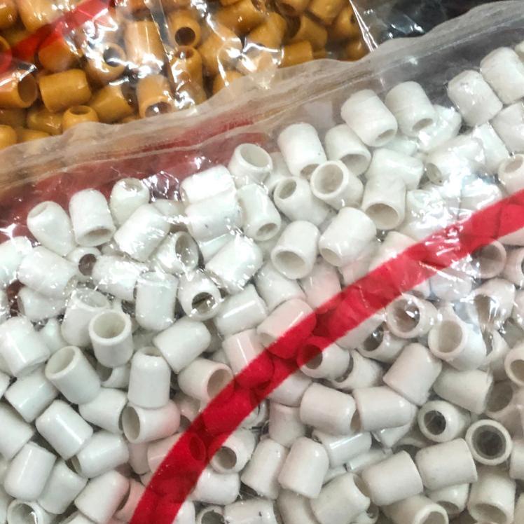 Stopper Tali Kur Lobi Lobi Bel / stoper ujung talikur plastik isi 3600 pcs / bahan craft alat jahit