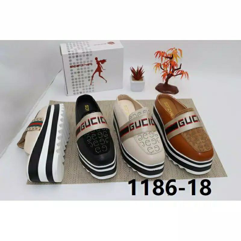 sofiya tutong sepatu sandal