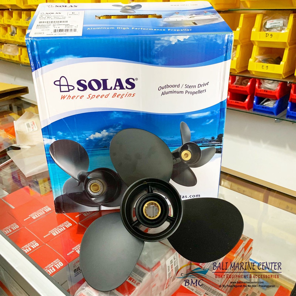 663-45945-02-AL PROPELLER ALUMINIUM SOLAS 40HP 13"