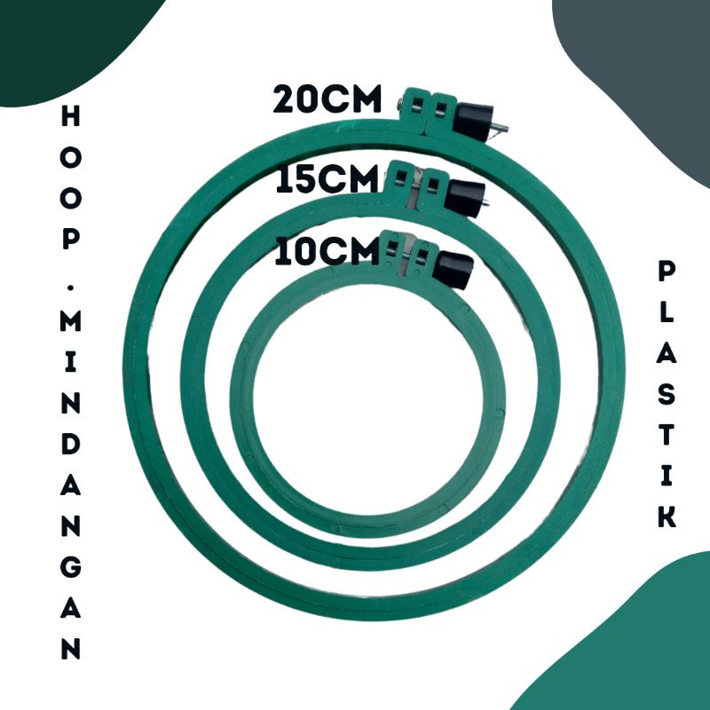 Bentangan plastik/Midangan plastik/Hoop/pemidangan plastik/Ram plastik/lingkaran bordir