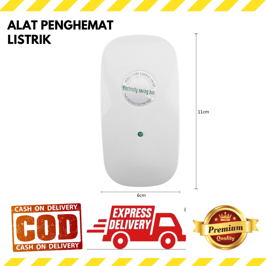 Electricity Saving Box - Alat Penghemat Listrik Colokan Listrik Stop Kontak Voltase PLN