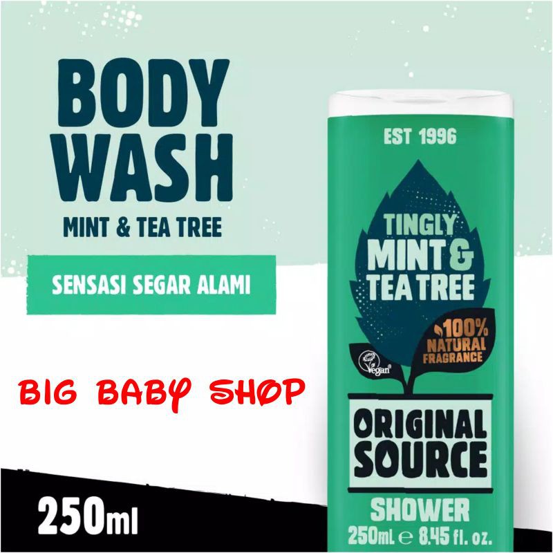 Jual ORIGINAL SOURCE Body Wash Shower Sabun Mandi Cair ORIGINAL SOURCE