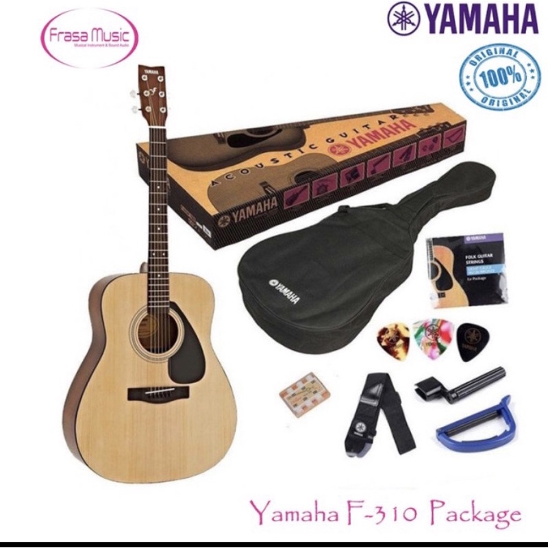 Gitar Yamaha F310P / F 310P / F-310P Package Acoustic Guitar Original