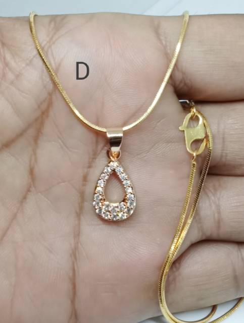 AC7  kalung xuping wanita lapis emas model belut 45 cm