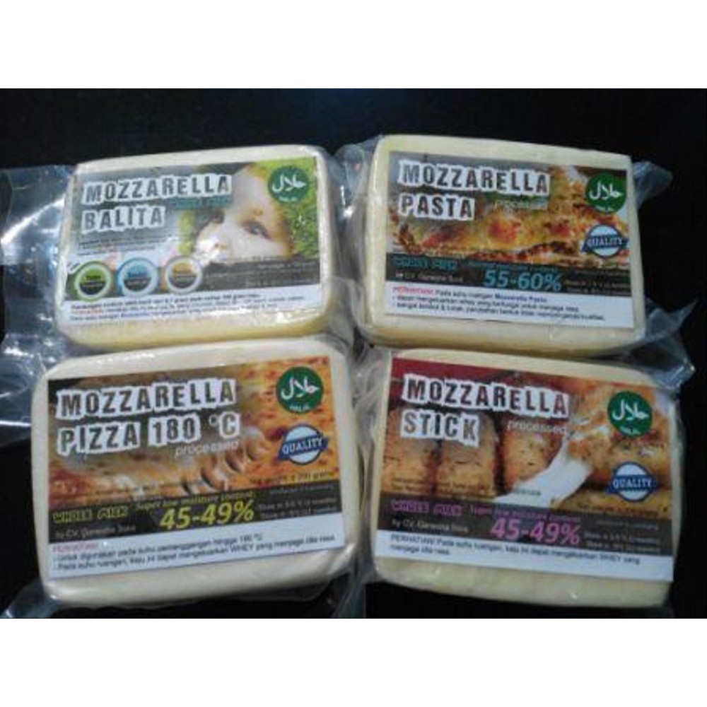 

Paket 4pc Keju Mozzarella (pasta, pizza, stik) Best Quality