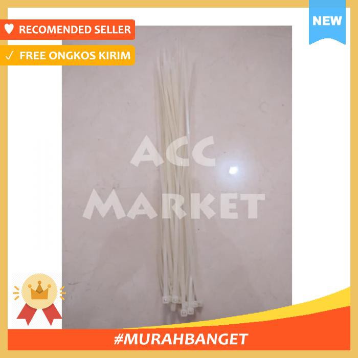 

10 Cm Kabel Cable Tis Ties Putih Unsulock Unsulok Tali - Office & Stationery - Pengikat & Perekat