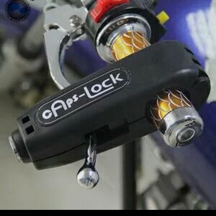 kunci pengaman motor Griplock  Caplock Lock Kunci Gembok Pengaman Anti Maling Stang Motor