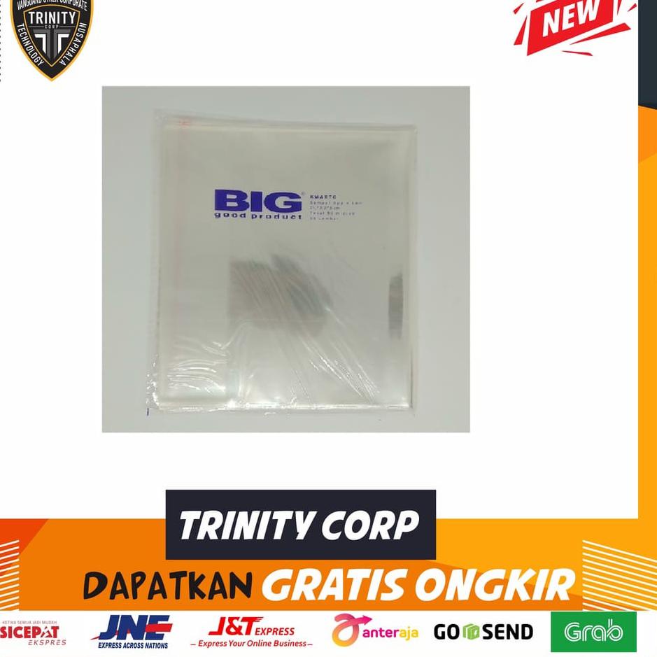 

❪QoF!❫ SAMPUL BUKU PLASTIK BIG BOXY 25 LEMBAR ||Khusus bulan ini