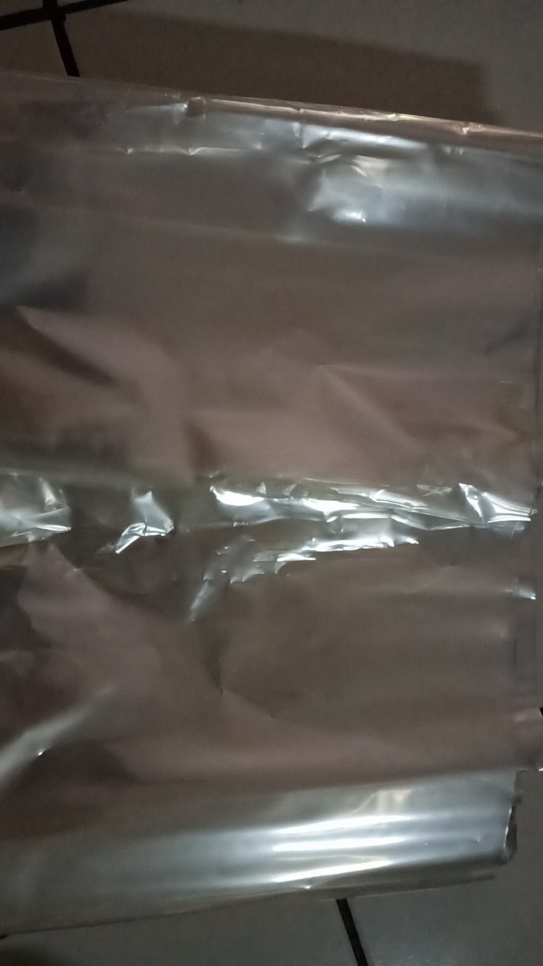 Plastik Parsel Transparan Putih Bening 1roll Isi 10lembar Ukuran 100x 100cm