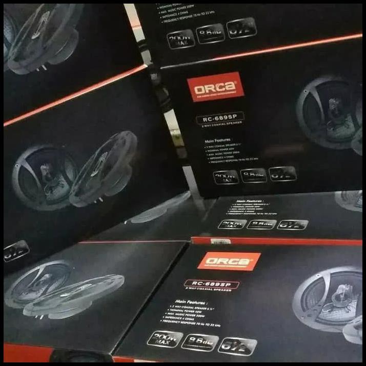 Promo Terbatas Speaker Coaxial Mobil 6.5 Inch Orca