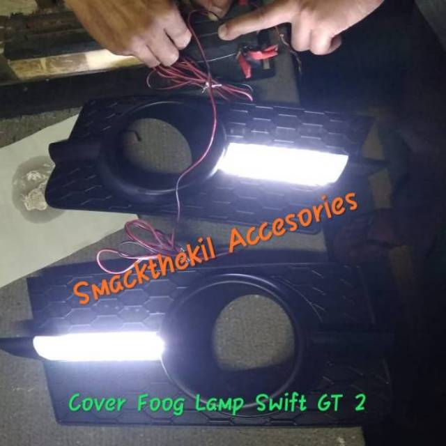 Cover Foog Lamp Swift GT2 Plus Lampu Original SGP