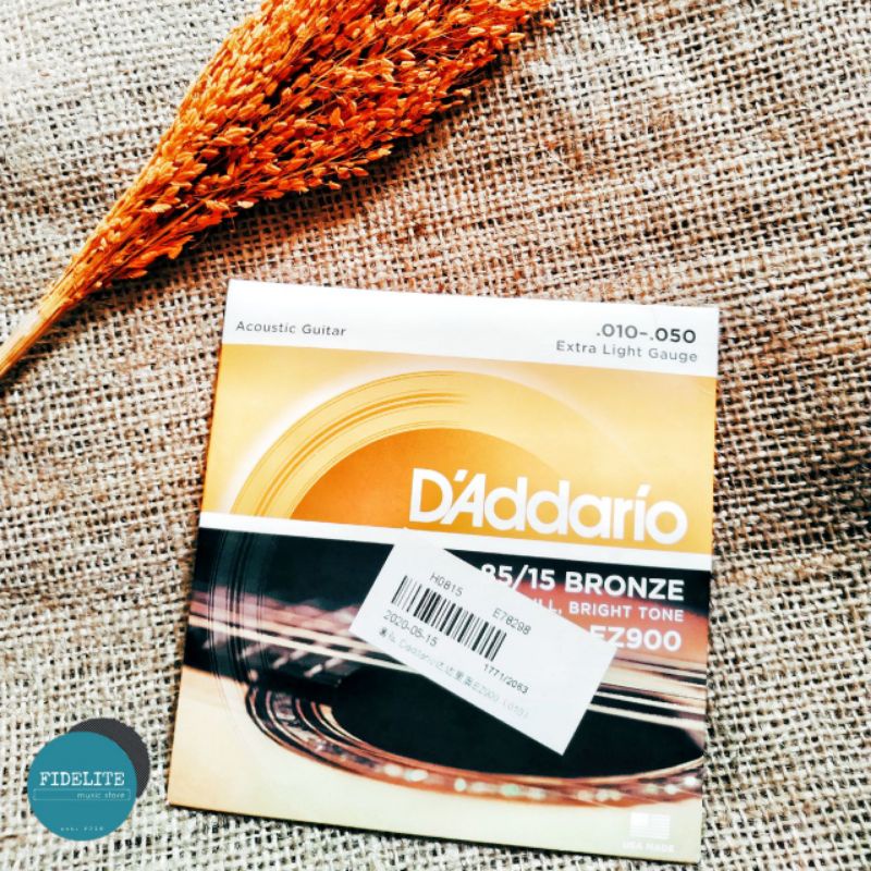 COD Senar Gitar Akustik Elektrik String Nylon D'Addario Termurah Original Fullset Terlengkap