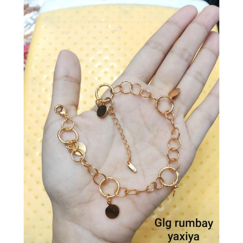 gelang xuping lapis emas 24k