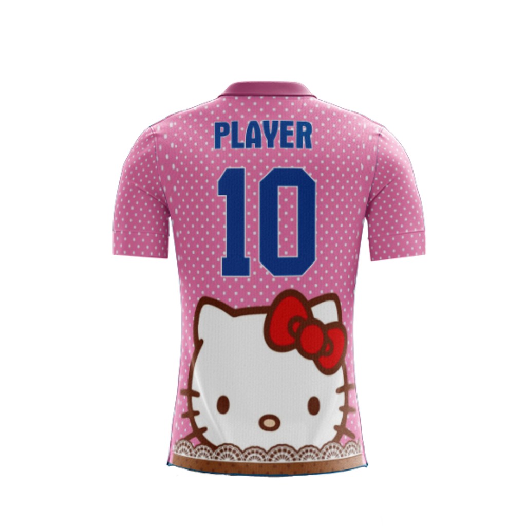 Kaos Futsal Hello Kitty Dryfit Original High Premium 100 Produksi Sendiri Shopee Indonesia