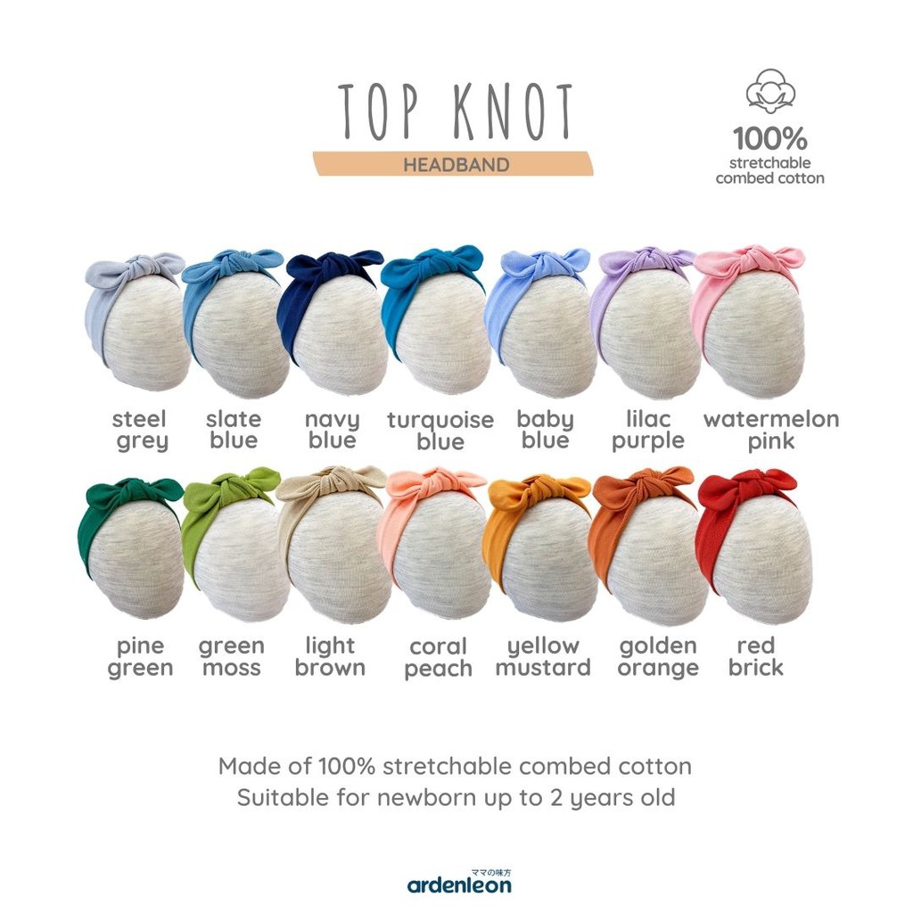 

ARDENLEON Top Knot Headband