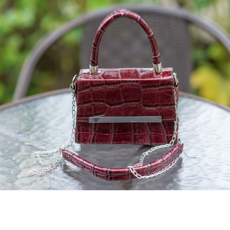 TAS MINI CROCO CLUTH