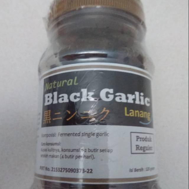 

Black Garlic (Bawang Putih Hitam)