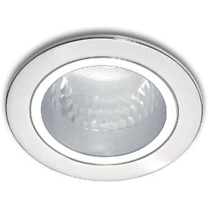 Philips Glass recessed white 13804 1x18W 230V
