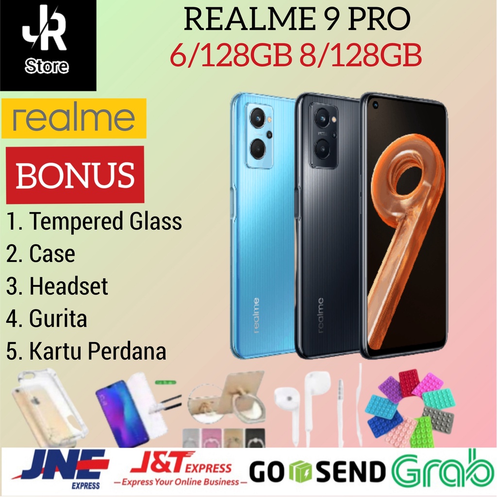 REALME 9 PRO 5G RAM 8GB 128GB 6/128GB GARANSI RESMI REALME