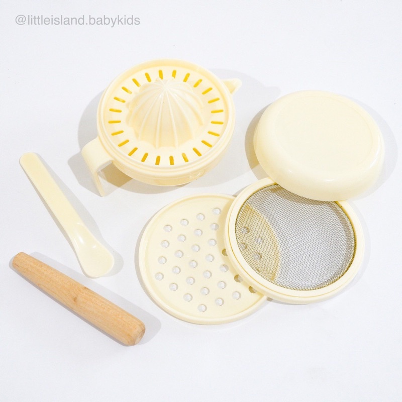 LIN044 - 7in1 Food Making Set (Peralatan Pembuat Makanan Bayi) Import