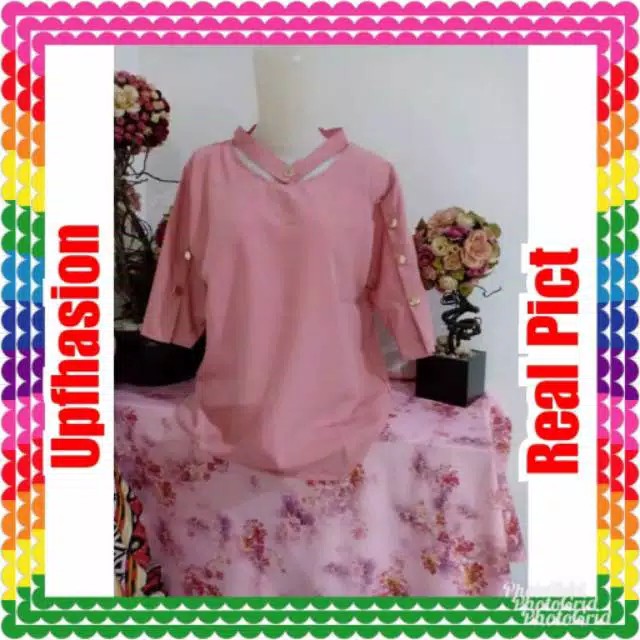 BLOUSE EVELYN / TERPOPULER / TERLARIS / TERMURAH / PESTA / KONDANGAN