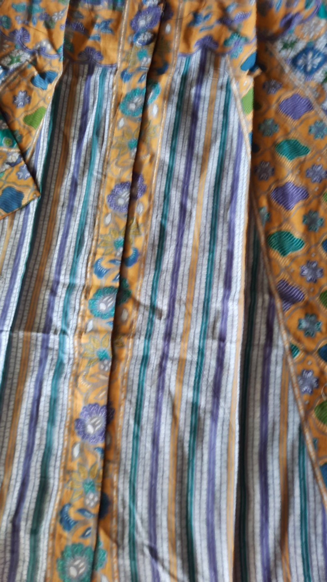 Baju Tunik Batik Fashion Atasan Tunik Cewek Kantor Outer Solo Td 168